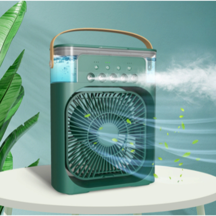 Mini Ar Condicionado - Climatizador - Umidificador  - Ventilador Portátil USB Led