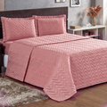 Kit Colcha Cobre Leito Luxo Matelado - Solteiro - Casal - Queen