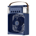 Mini Ar Condicionado - Climatizador - Umidificador  - Ventilador Portátil USB Led