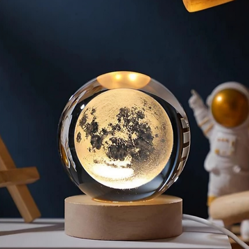 Luminária Cristal de Mesa LED