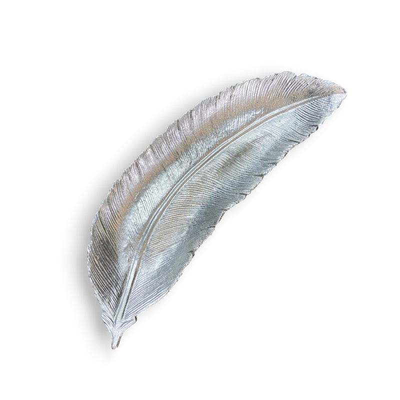 Enfeite Bandeja Pena Luxo – Resina Premium Decorativa