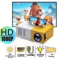 Projetor HY300 Pro 150" WiFi Bluetooth Android – Compatível Celular/TV Box/Xbox/PS/PC
