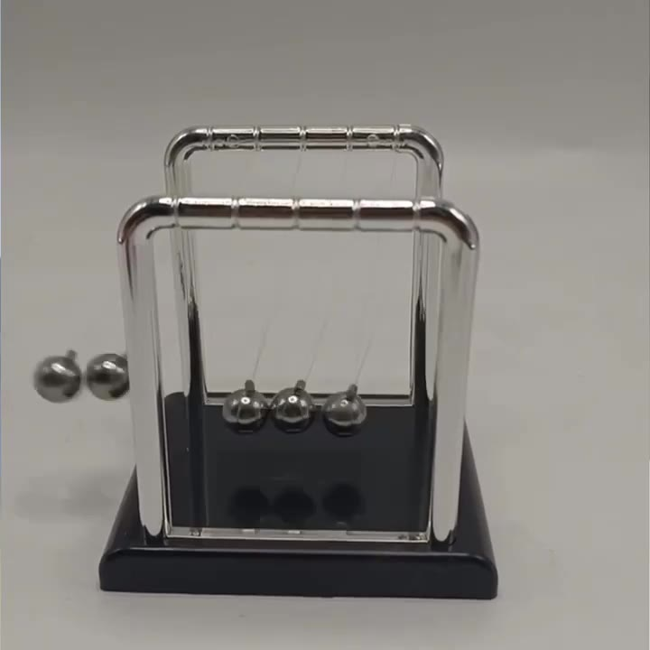 Pêndulo de Newton – Enfeite Decorativo e Brinquedo Educativo Balance Balls para Sala e Escritório