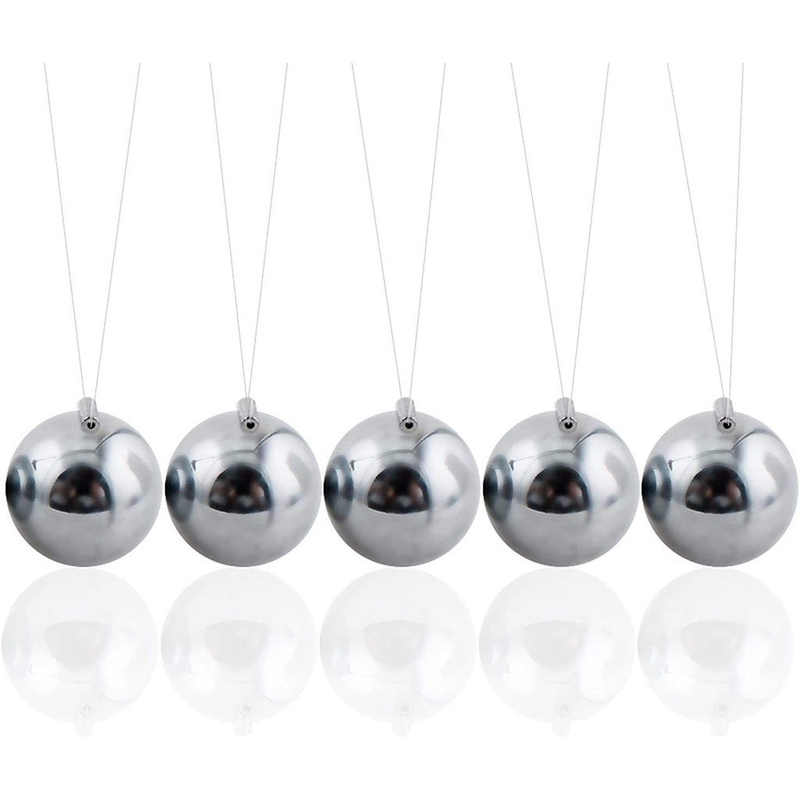 Pêndulo de Newton Enfeite Decoração p/ Sala Escritório Balance Balls